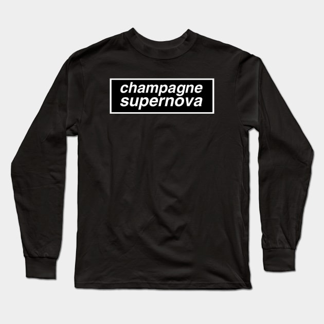 Champagne Supernova, Oasis Band, Liam Gallagher, Noel Gallagher, Oasis Song, Oasis Long Sleeve T-Shirt by twentysevendstudio